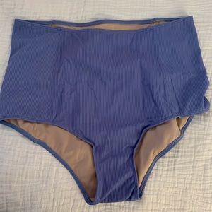KJ Ribbed blue bottoms